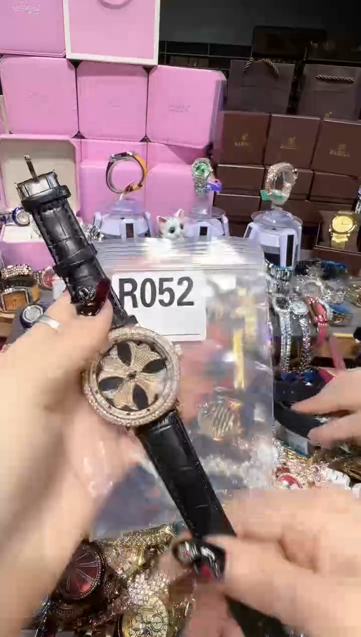 石英机芯不锈钢不锈钢直播定闪专用