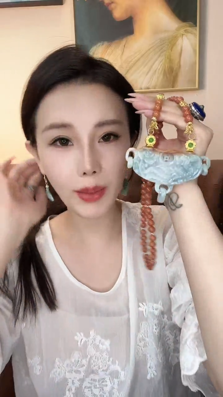 翡翠挂件未镶嵌小*子翡翠B432