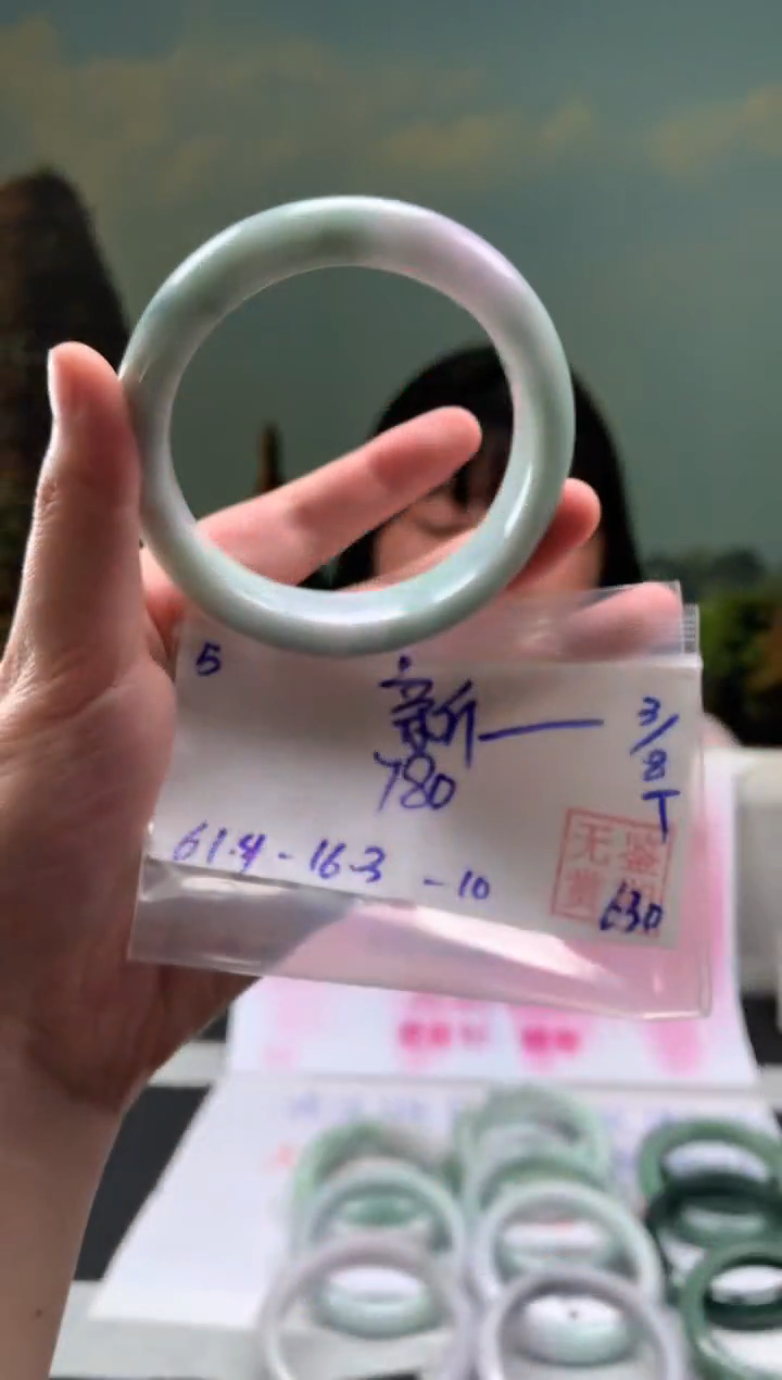 【闪购商品】翡翠手镯未镶嵌翡翠手镯 下单联系小耳机#5