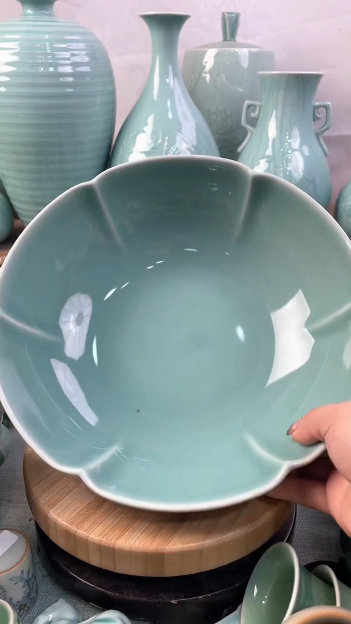 【闪购商品】特价福利 微瑕 慧仙青瓷