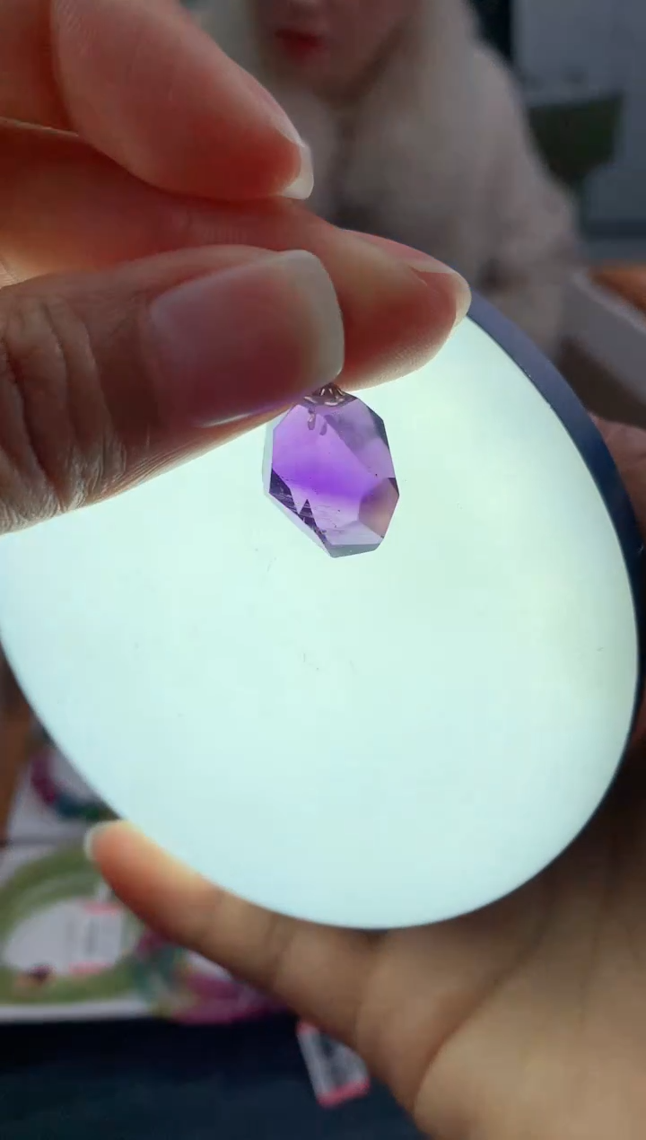 【闪购商品】紫晶吊坠未镶嵌多样性发一条