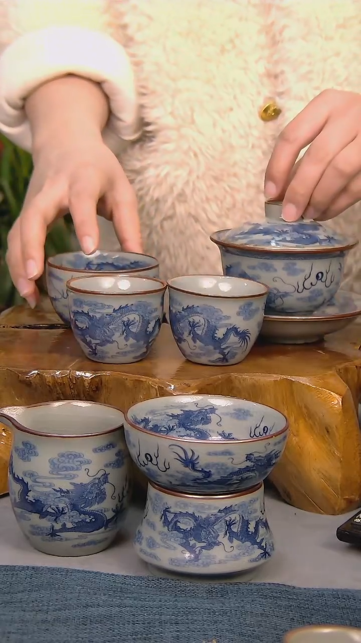 【闪购商品】简装家用款6件套 陶瓷家用茶具系列