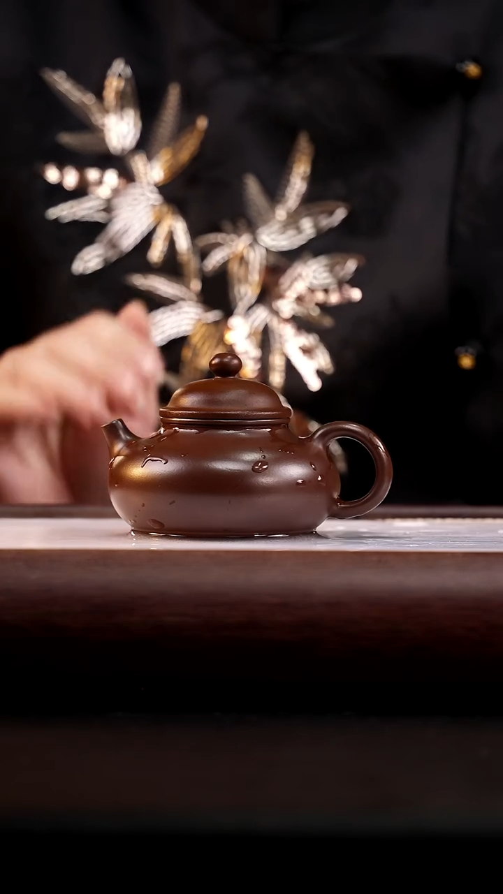 茶壶紫砂底槽清容天