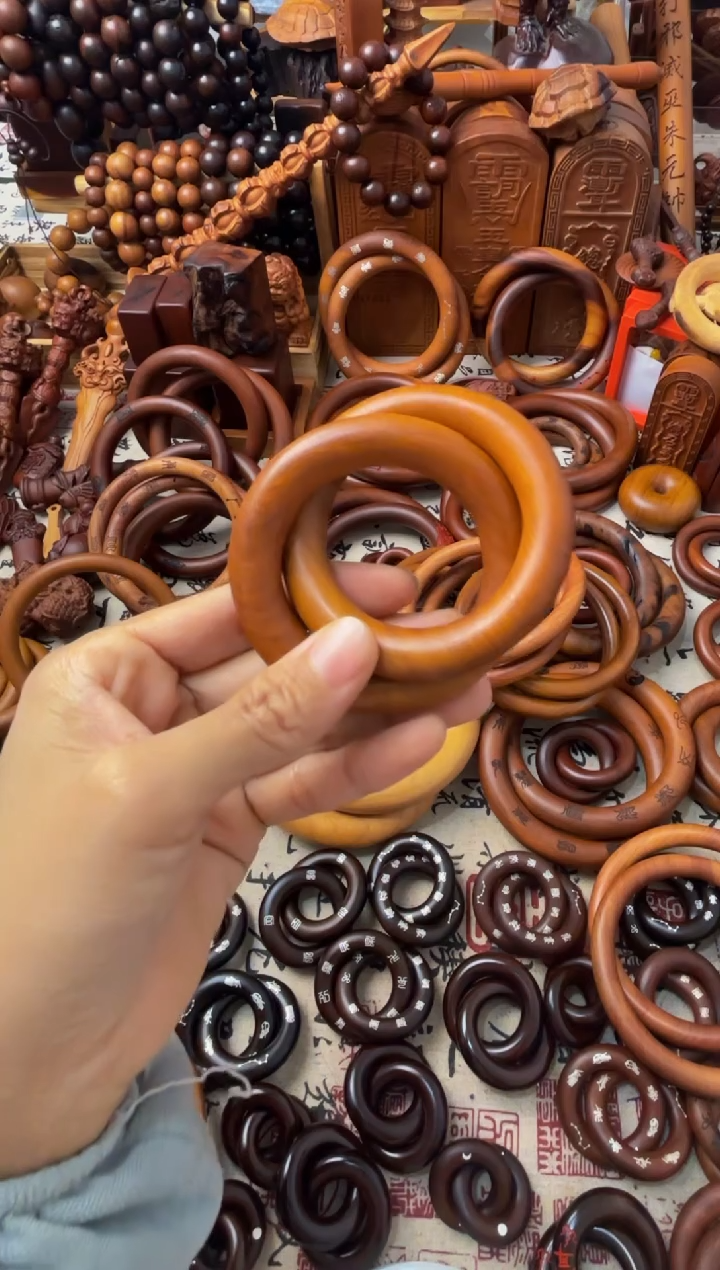 枣木乾坤圈枣木50圈口一物一拍