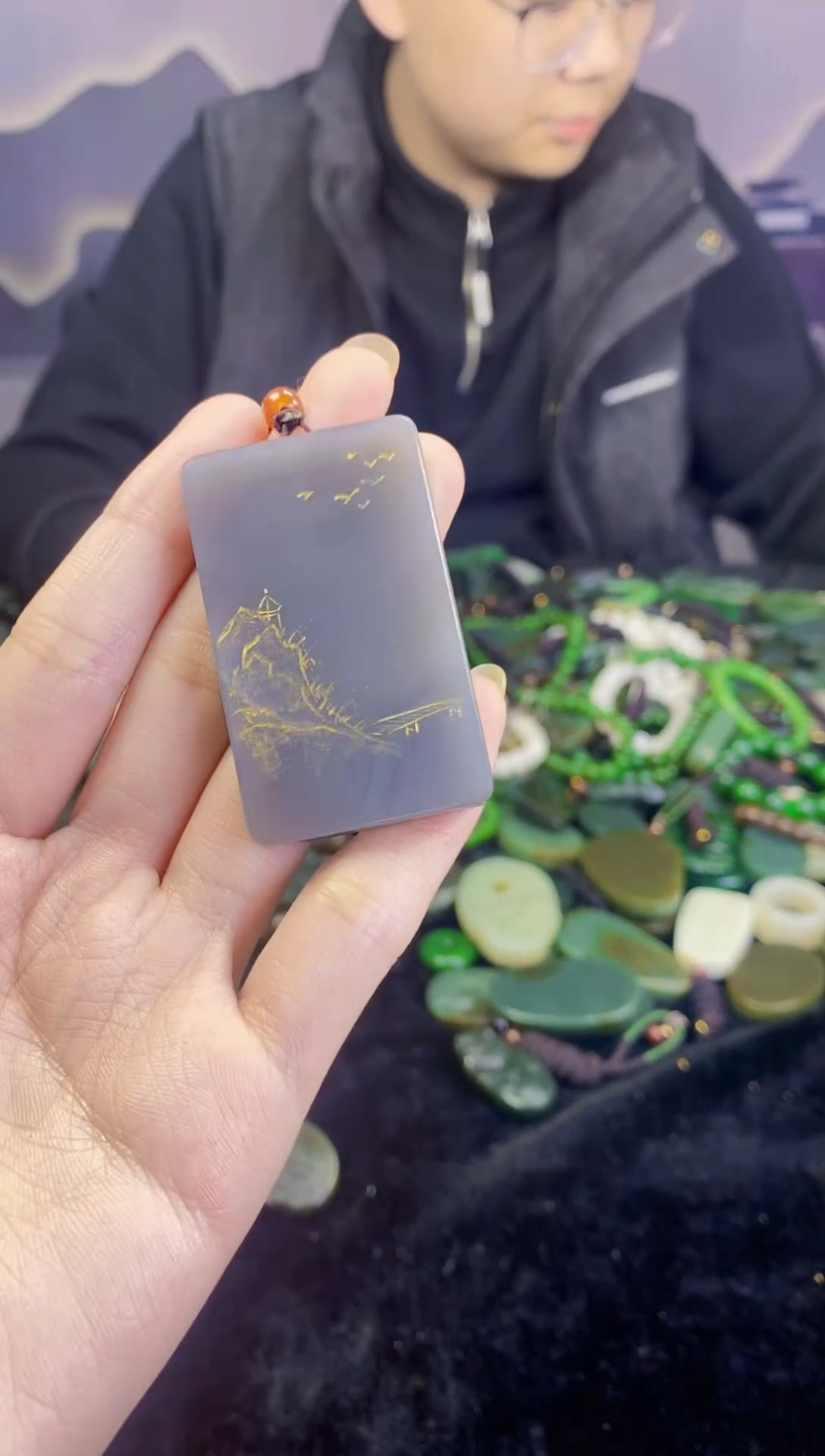 颈饰未镶嵌和田玉1