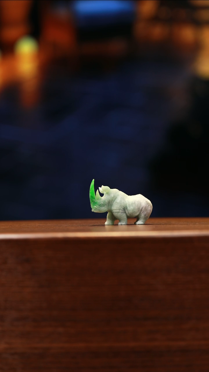 【闪购商品】定制翡翠未镶嵌犀牛