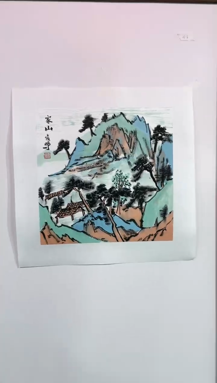 【闪购商品】绘画10周俊鸣绘画作品34*34