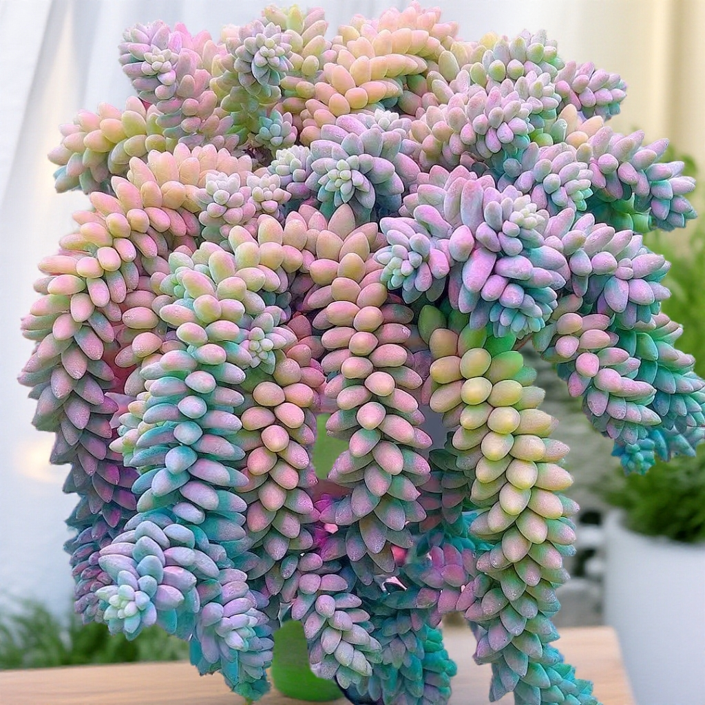 米淇家的大玉坠多肉植物耐寒耐热新手好养活带盆