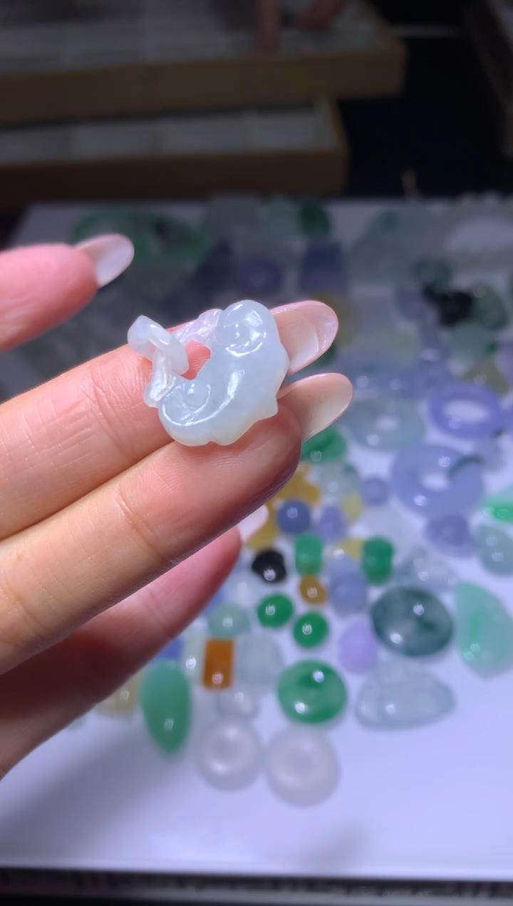 未镶嵌定制翡翠皎MXX058194