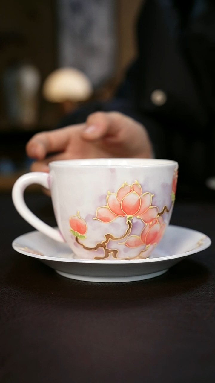 【闪购商品】景德镇陶瓷杯碗柴烧多人