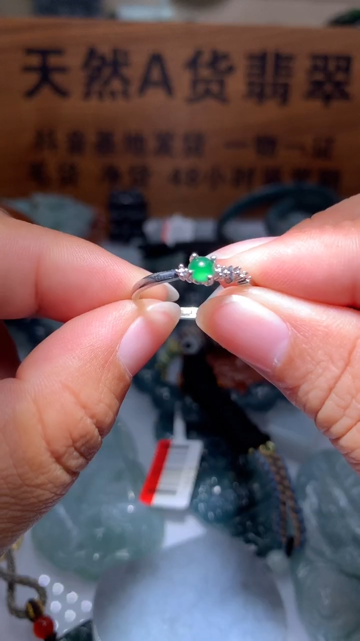 【闪购商品】翡翠颈饰未镶嵌保真天然A货翡翠
