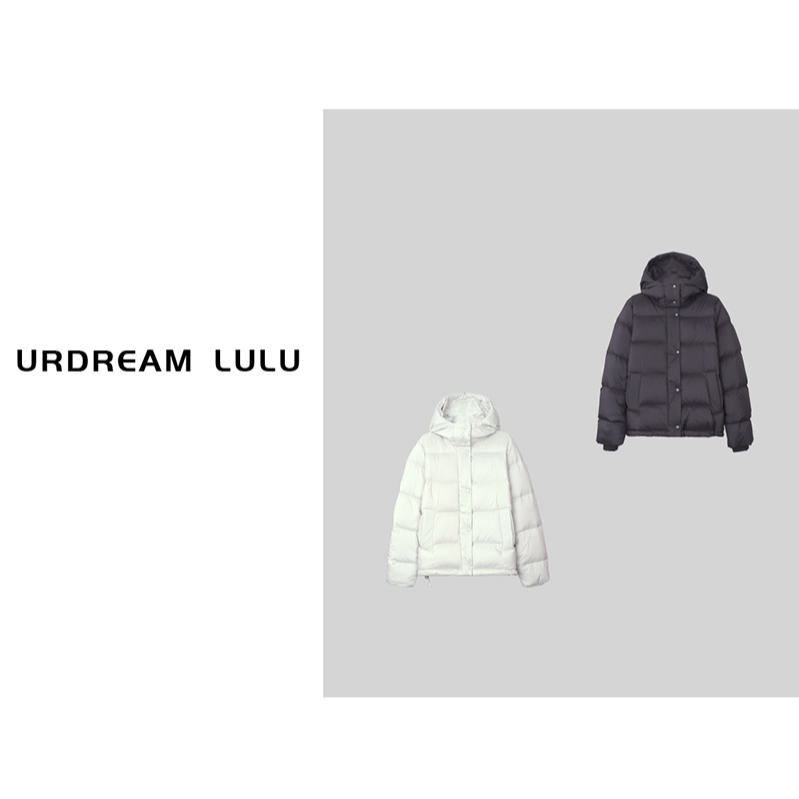 Y[型暖法则] 秋冬五格连帽羽绒服保暖廓形新款时尚出游服装-P6300