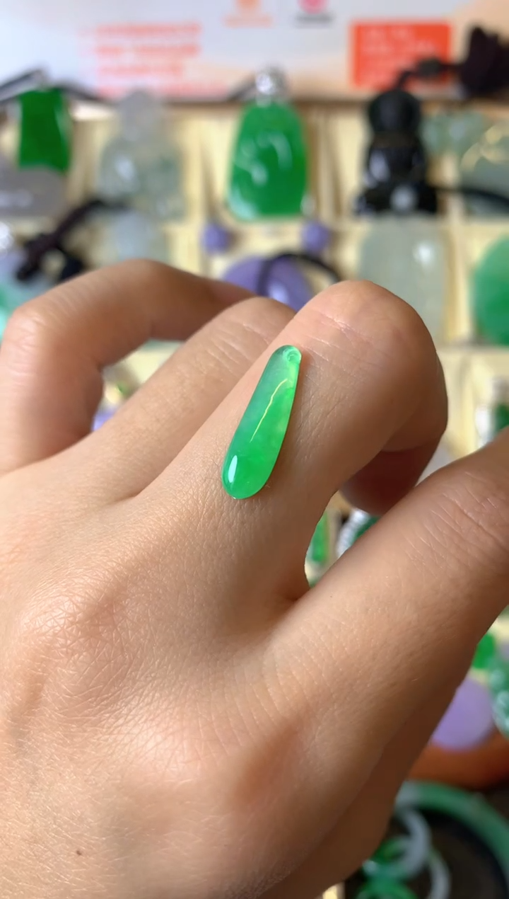 【闪购商品】定制翡翠未镶嵌1裸玉（客户意向镶嵌）