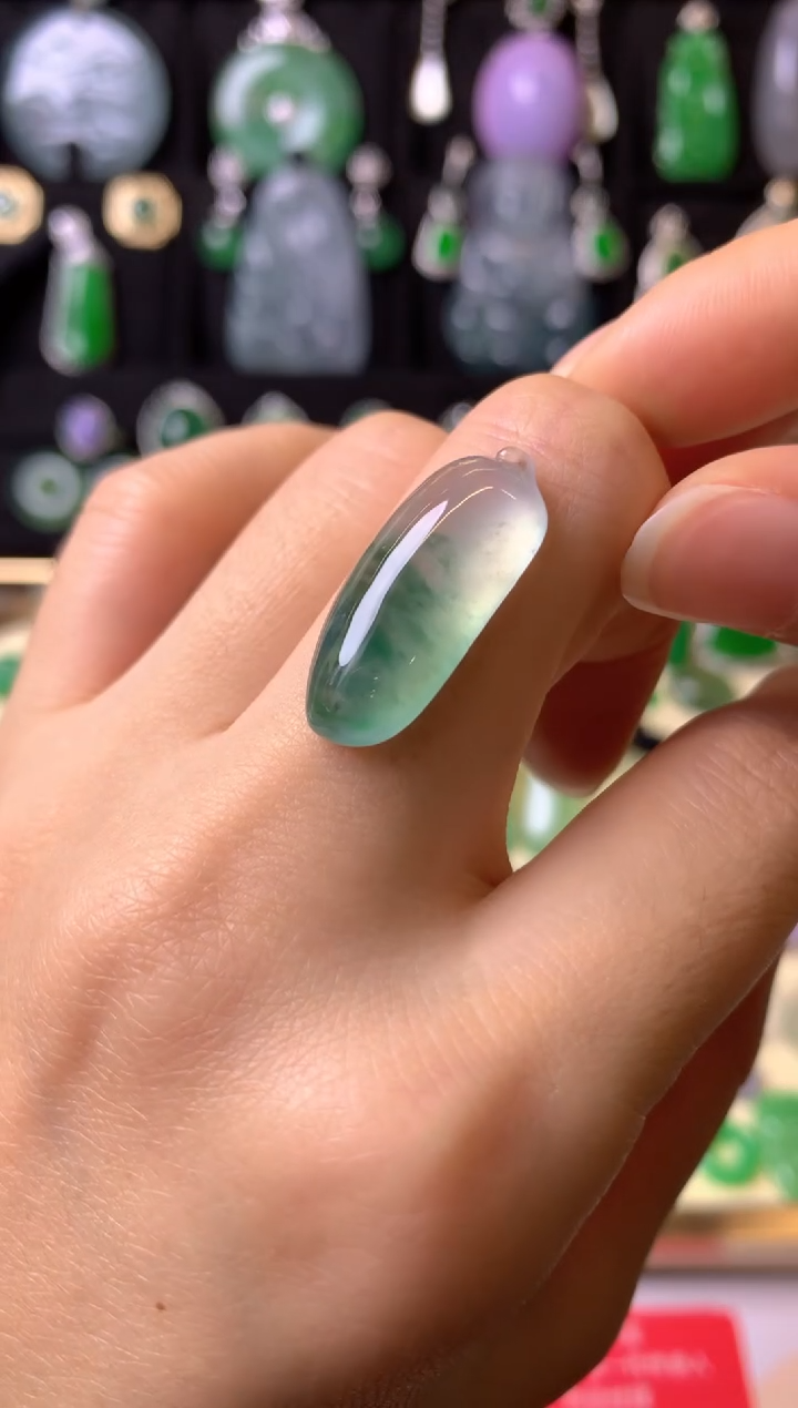 【闪购商品】定制翡翠未镶嵌1裸玉（客户意向镶嵌）