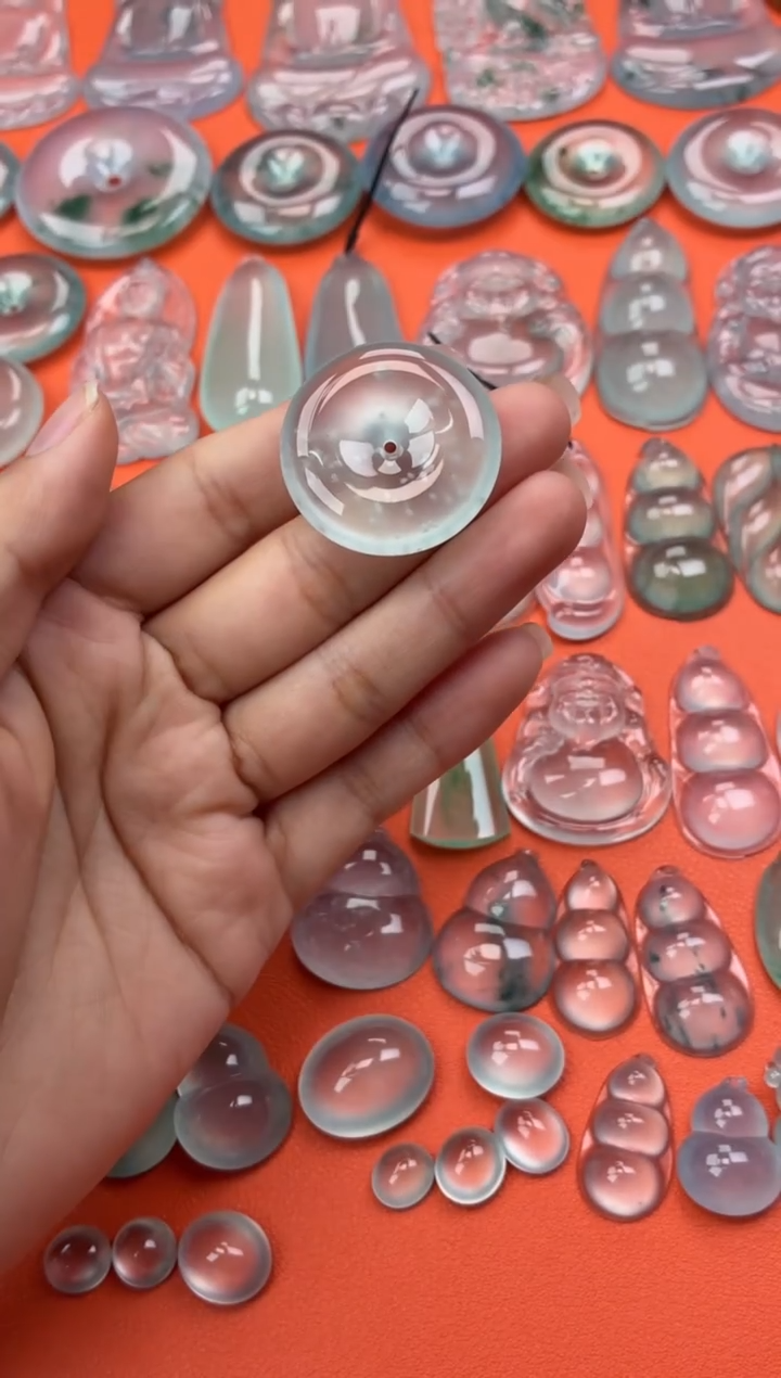 吊坠(不含链)未镶嵌翡翠28 平安扣 30.6 6.4