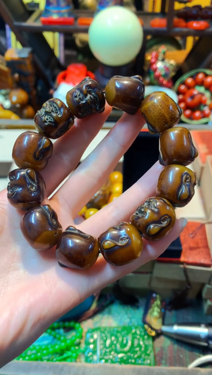 【闪购商品】蜜蜡手串未镶嵌主播推荐主播推荐