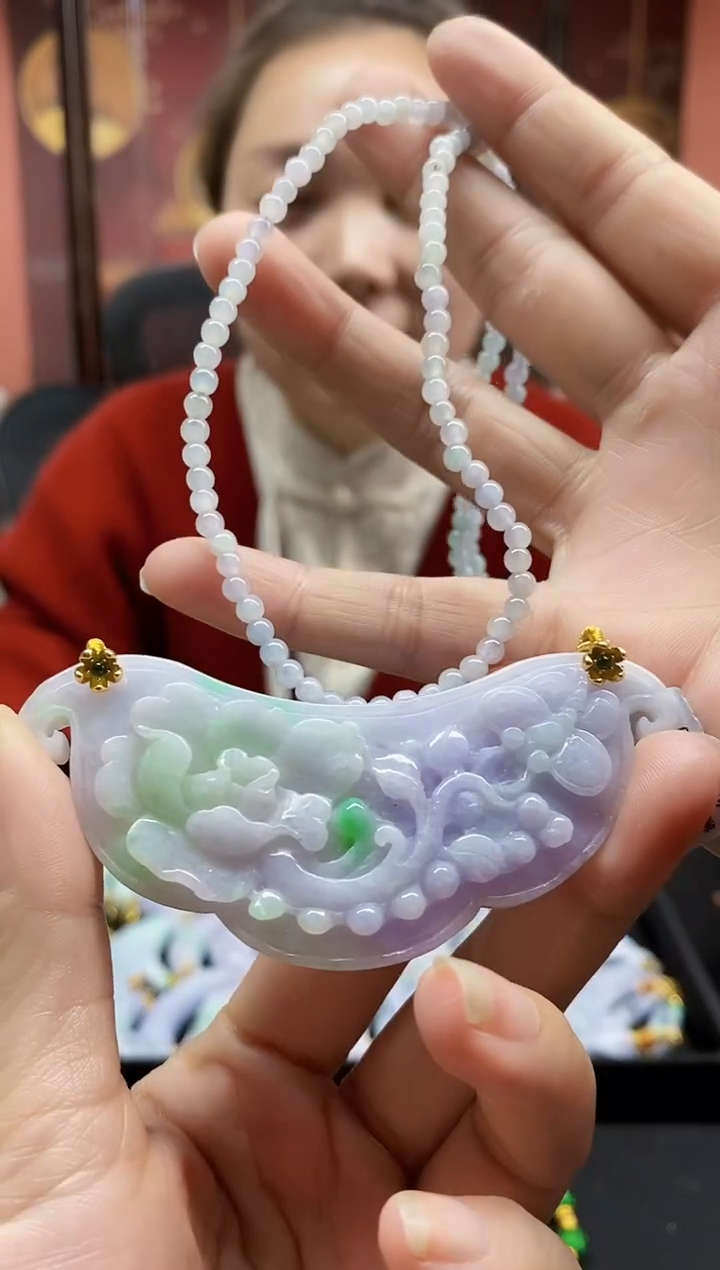 颈饰未镶嵌翡翠翡翠吊坠