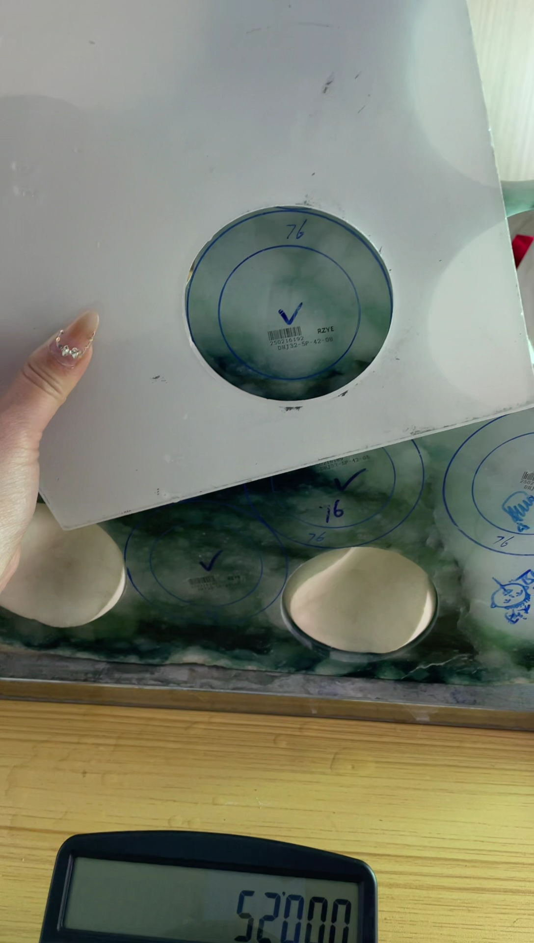 【闪购商品】定制翡翠手镯未镶嵌手镯LSY/发一件