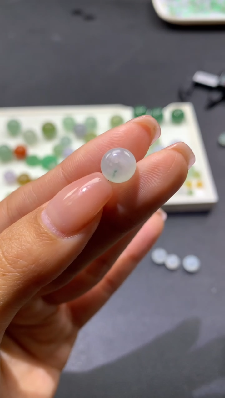 【闪购商品】定制翡翠未镶嵌珠24