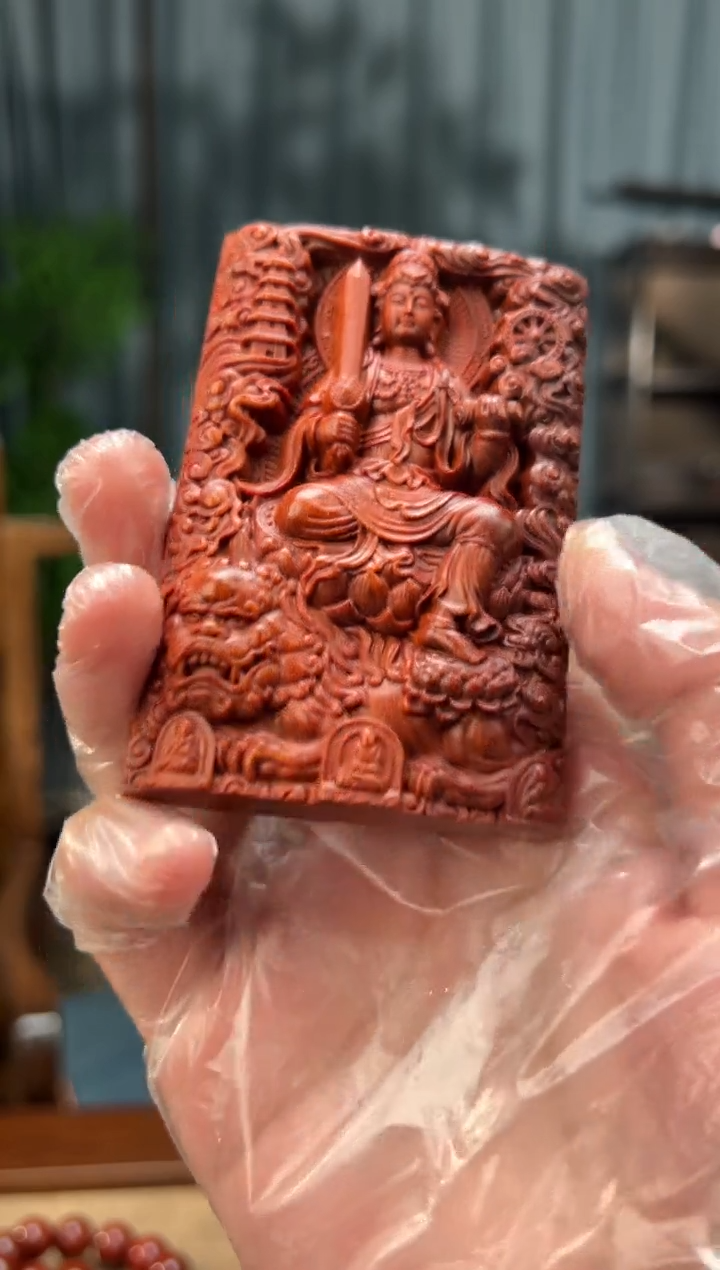 把件小叶紫檀印度小叶紫檀普贤619