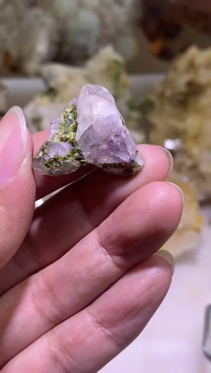未镶嵌珠宝半成品水晶128号四川花园水晶