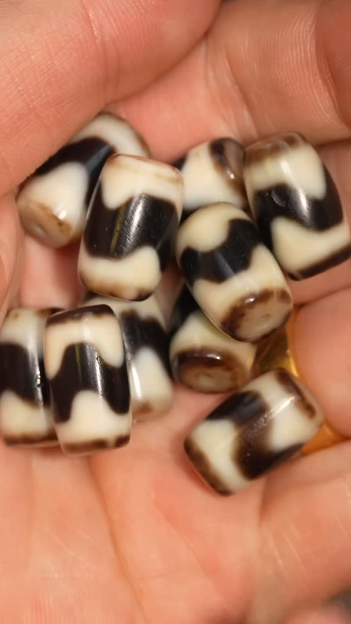 未镶嵌颈饰玛瑙/玉髓多样性发其一，DIY一