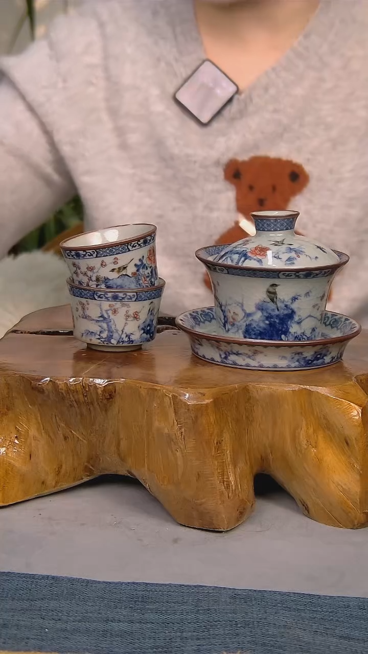 【闪购商品】简装家用款3件套 陶瓷家用茶具系列