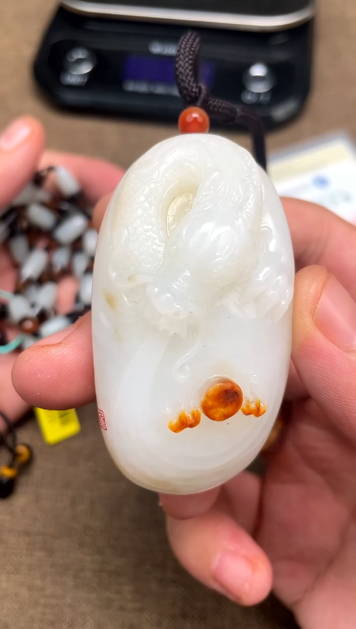 和田玉未镶嵌颈饰5.25ZZ多样性拍一发一26