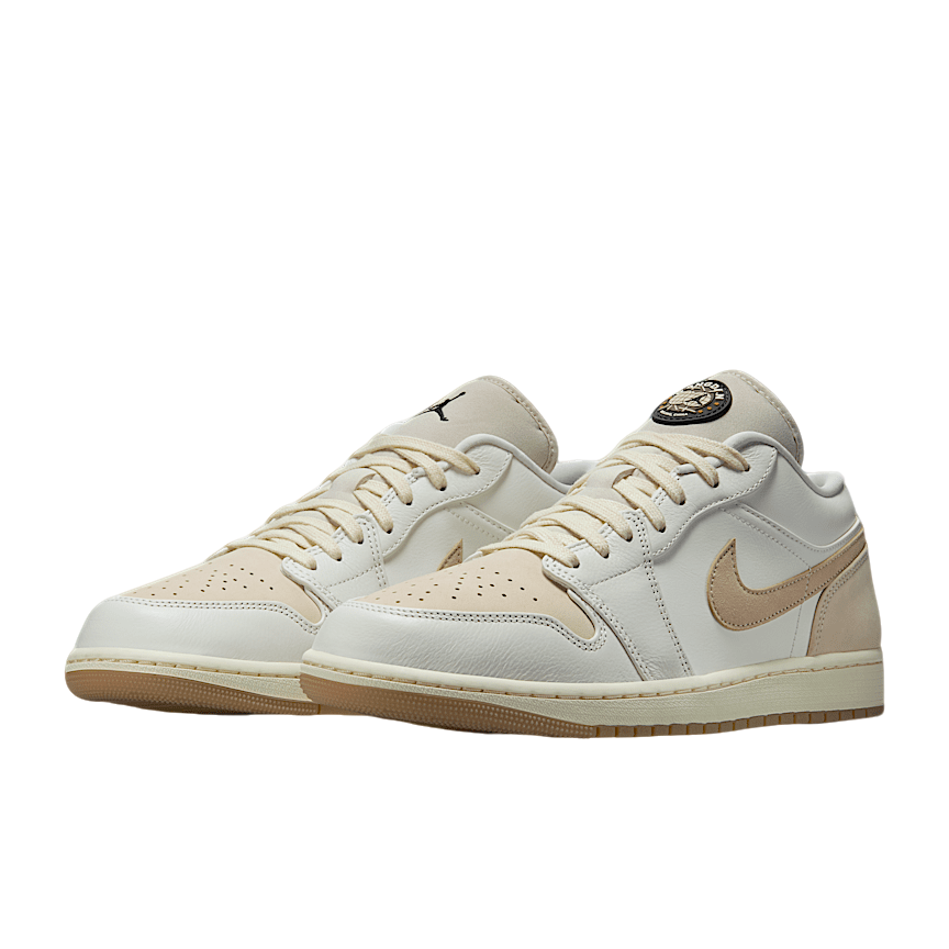 NIKE/耐克正品男鞋 AJ1 Low下站东单百搭休闲运动板鞋-IB8855-121