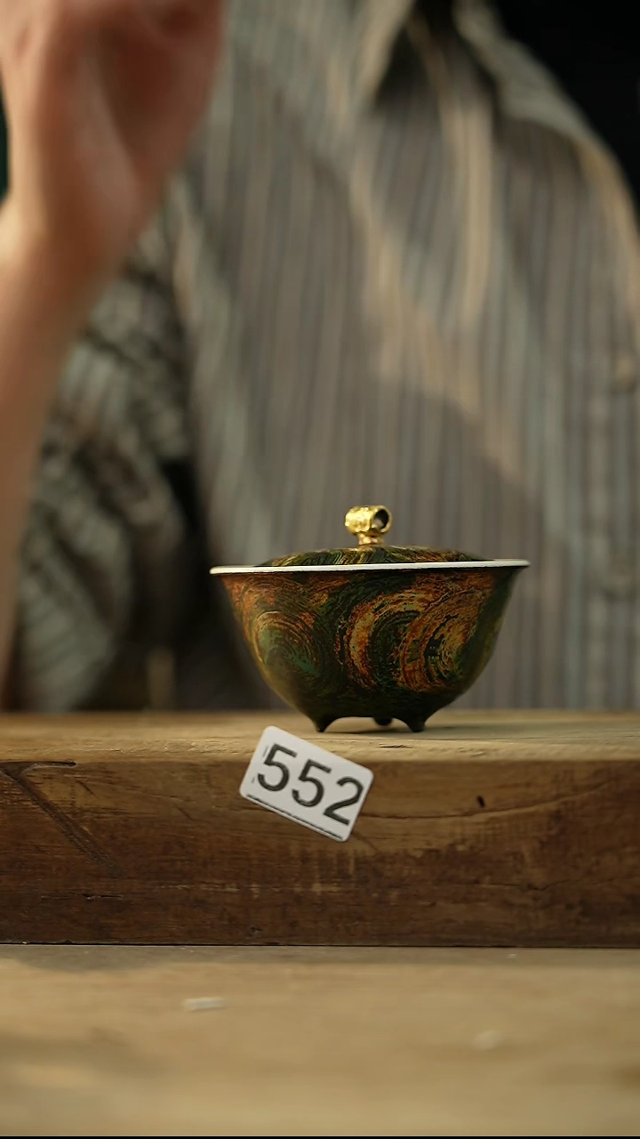 【闪购商品】瓷片新品设计师手作款 大漆手刷系列 小钱