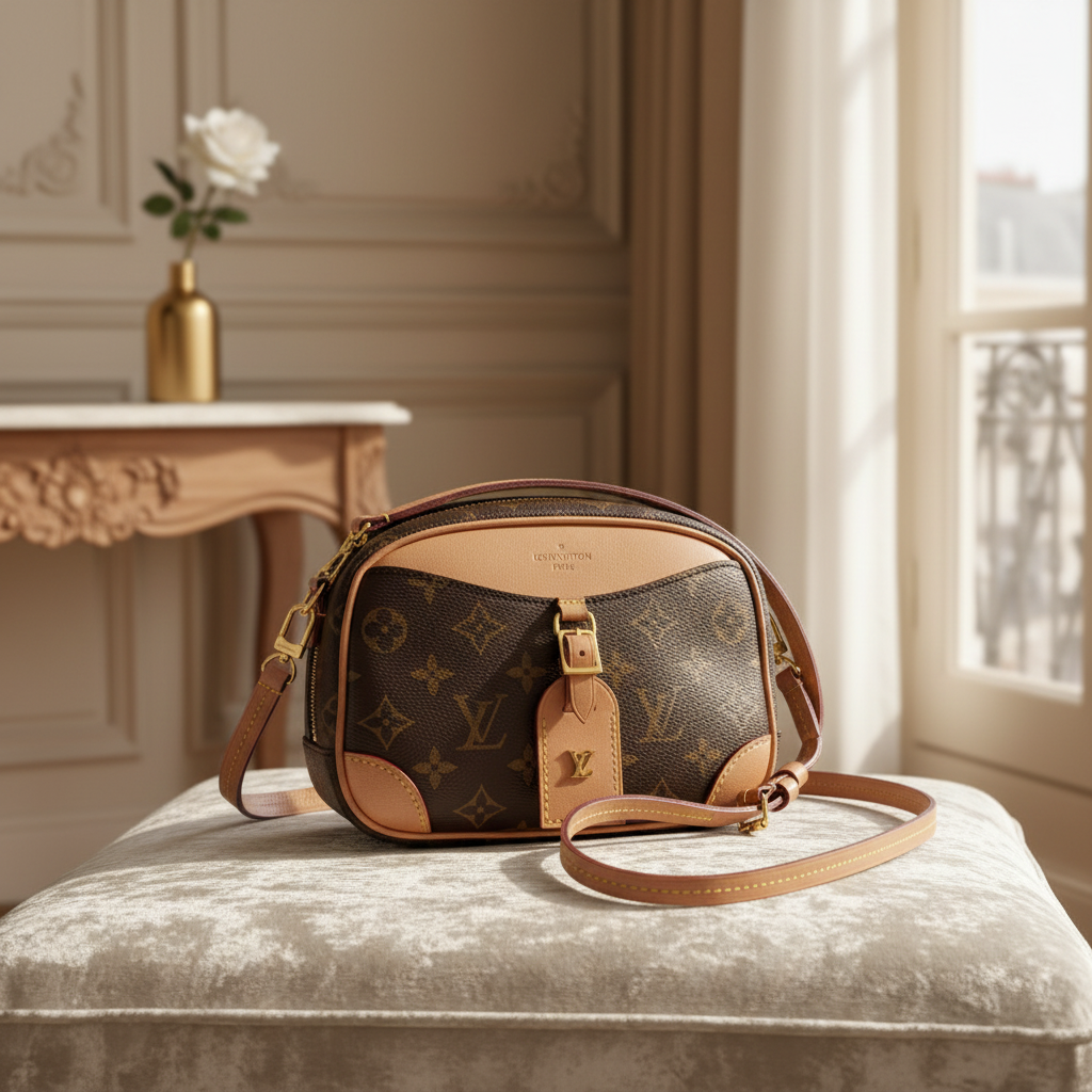 95新 LouisVuitton/路易威登  老花相机斜挎包 1741 7866 