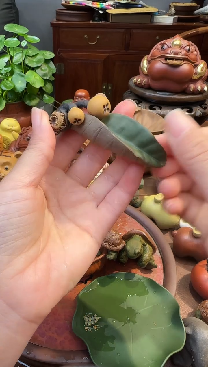 紫砂茶宠紫砂枇杷小号