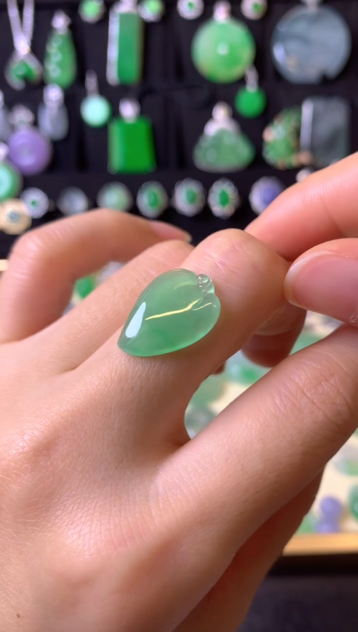 【闪购商品】定制翡翠未镶嵌1裸玉（客户意向镶嵌）