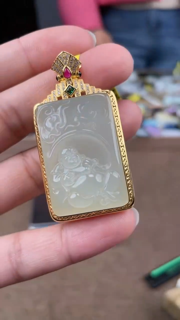 颈饰未镶嵌和田玉12.3XT多样性拍一发一18