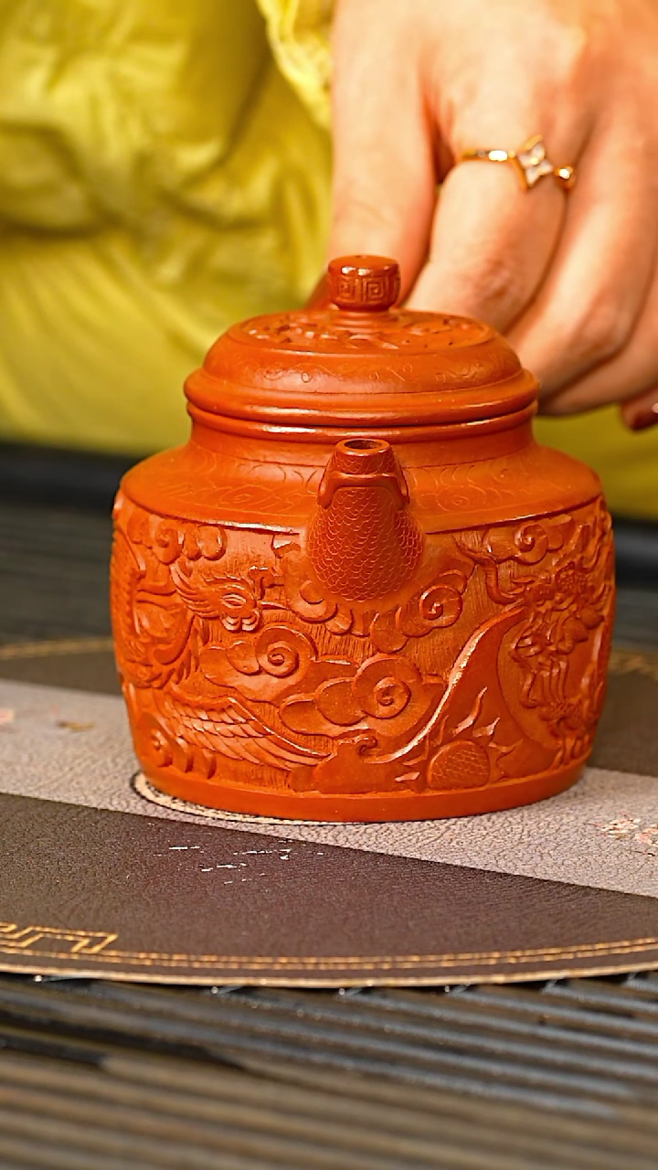 【闪购商品】紫砂茶壶WSY 大红袍 高德钟