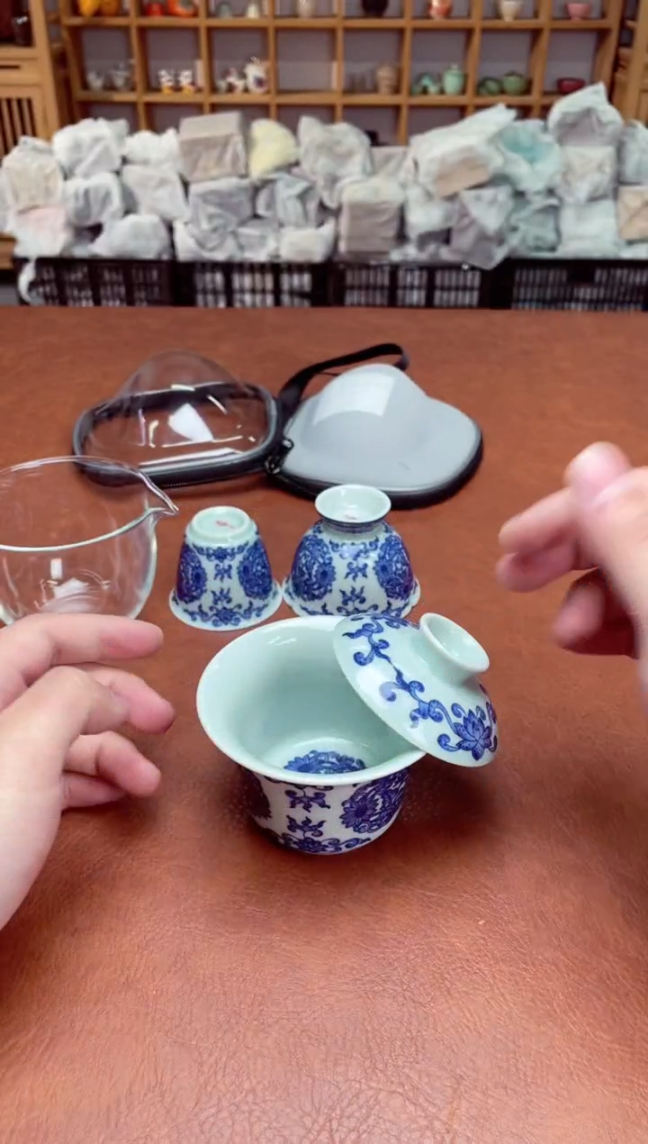 【闪购商品】摆件高端瓷器易仟杯茶器