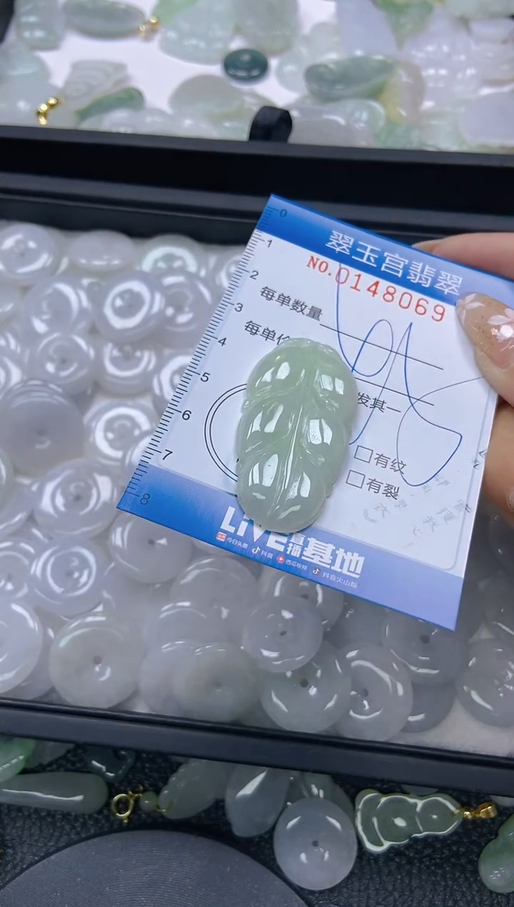 翡翠未镶嵌颈饰闪购0148069