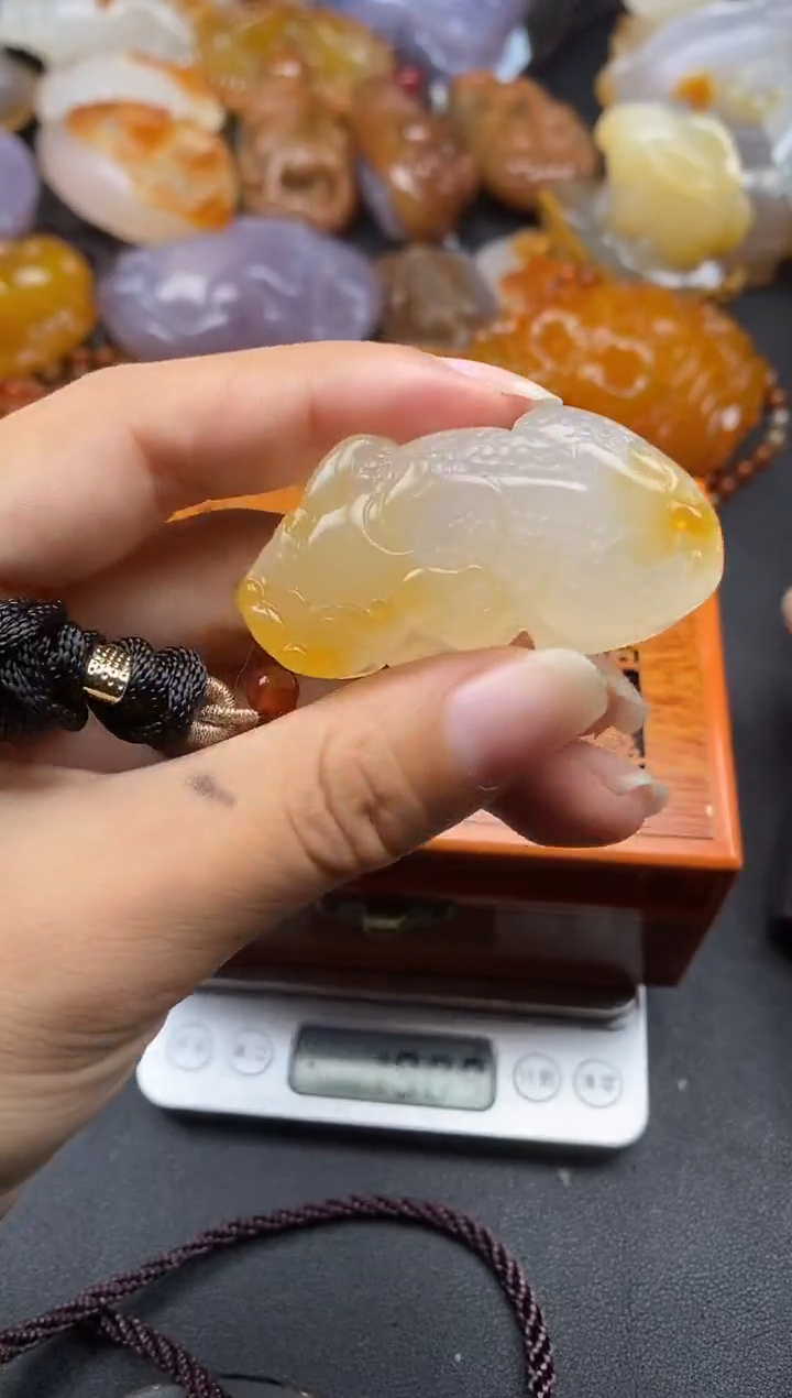 未镶嵌1玛瑙/玉髓慧***活ll