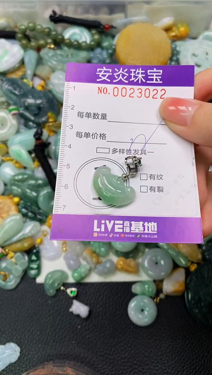 颈饰未镶嵌翡翠闪购0023022