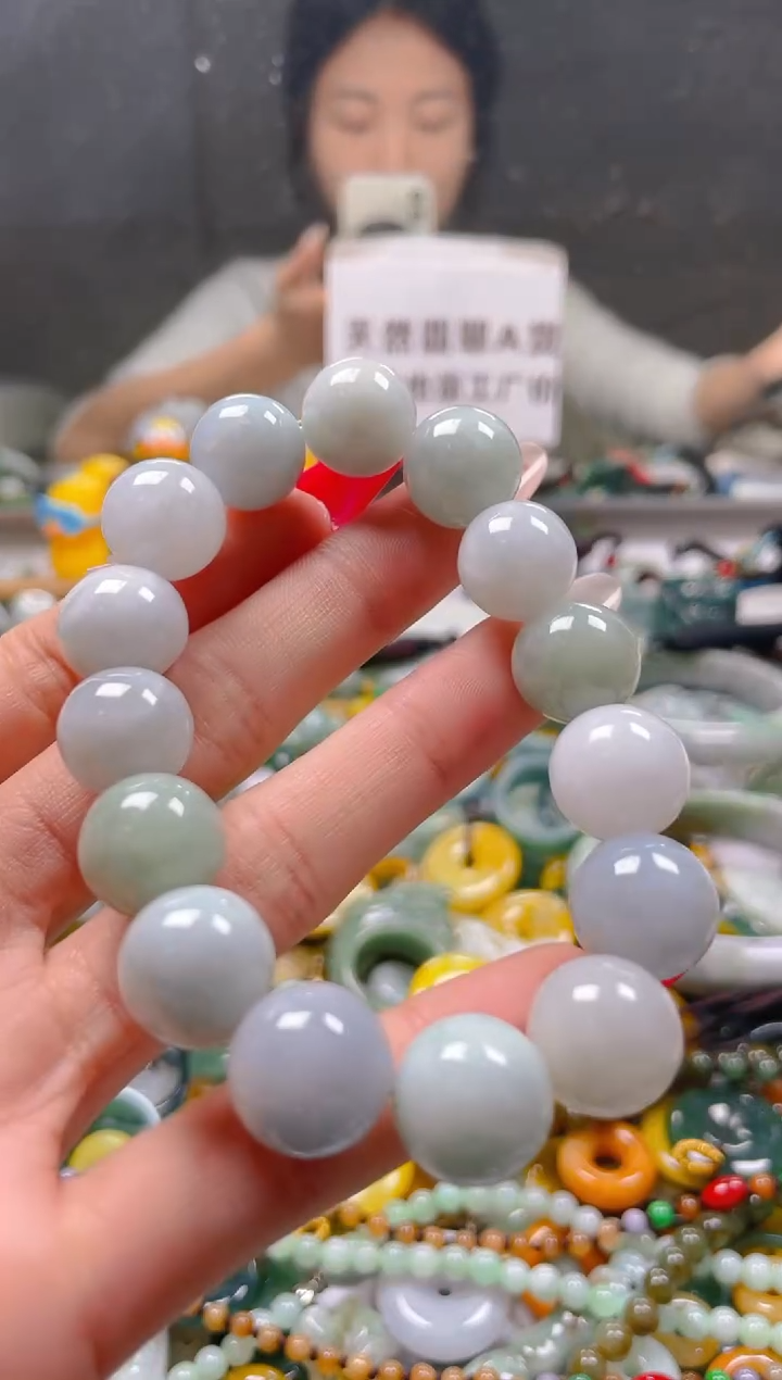 【闪购商品】翡翠颈饰未镶嵌13MM/E/翡翠A货一图一物