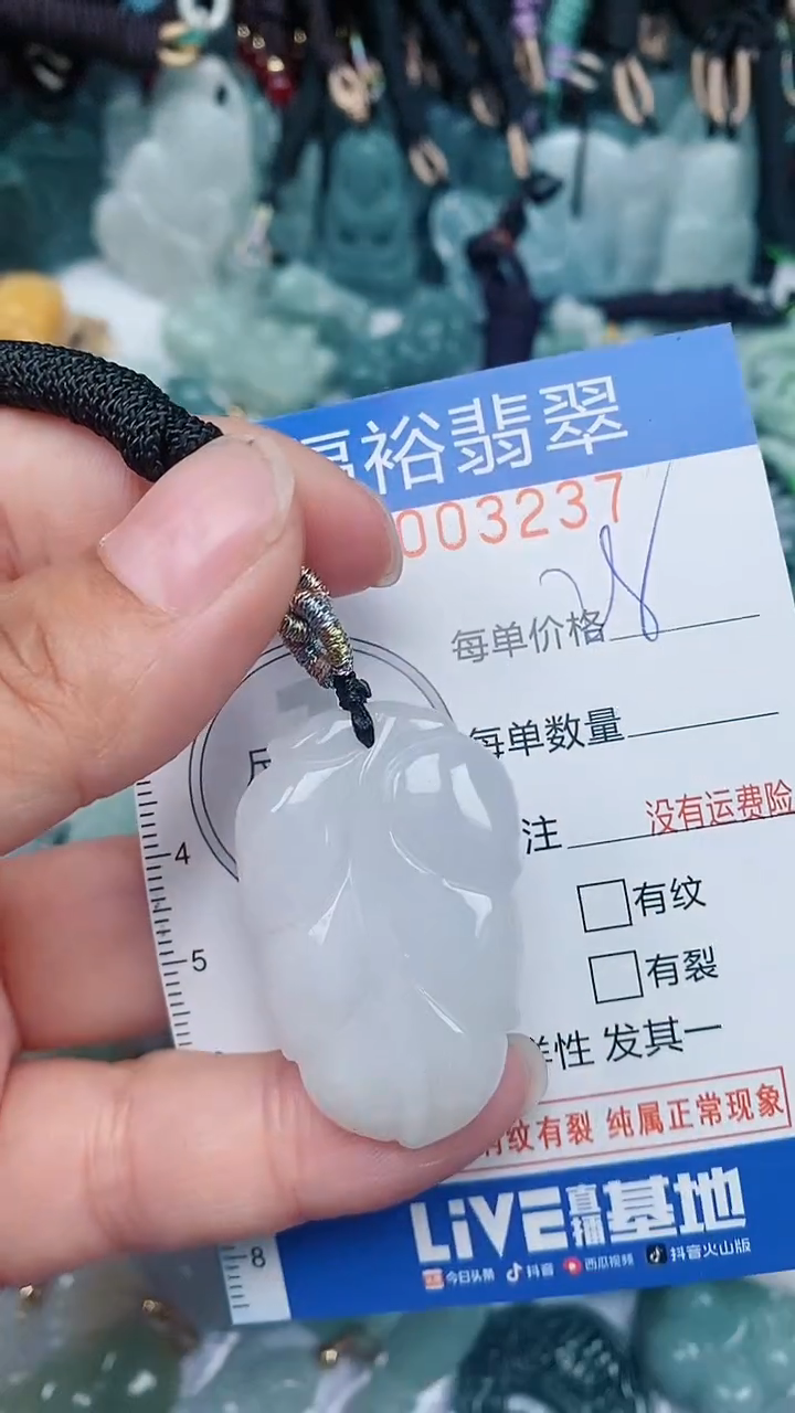 【闪购商品】翡翠颈饰未镶嵌...0003237