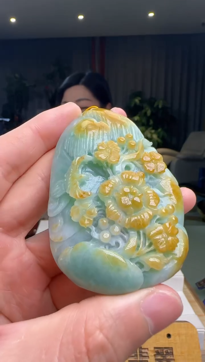 【闪购商品】翡翠颈饰未镶嵌DY@@960Q3J15605