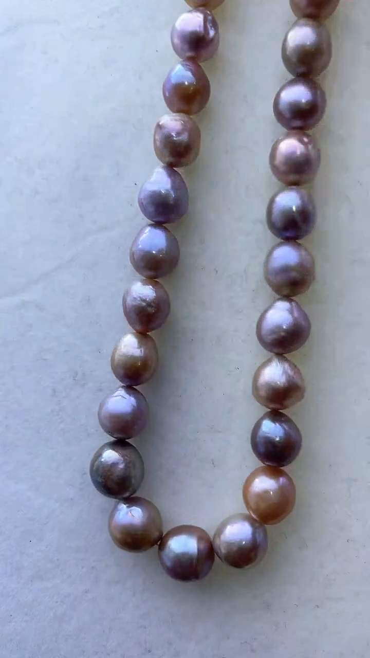 【闪购商品】淡水珍珠项链未镶嵌695定制