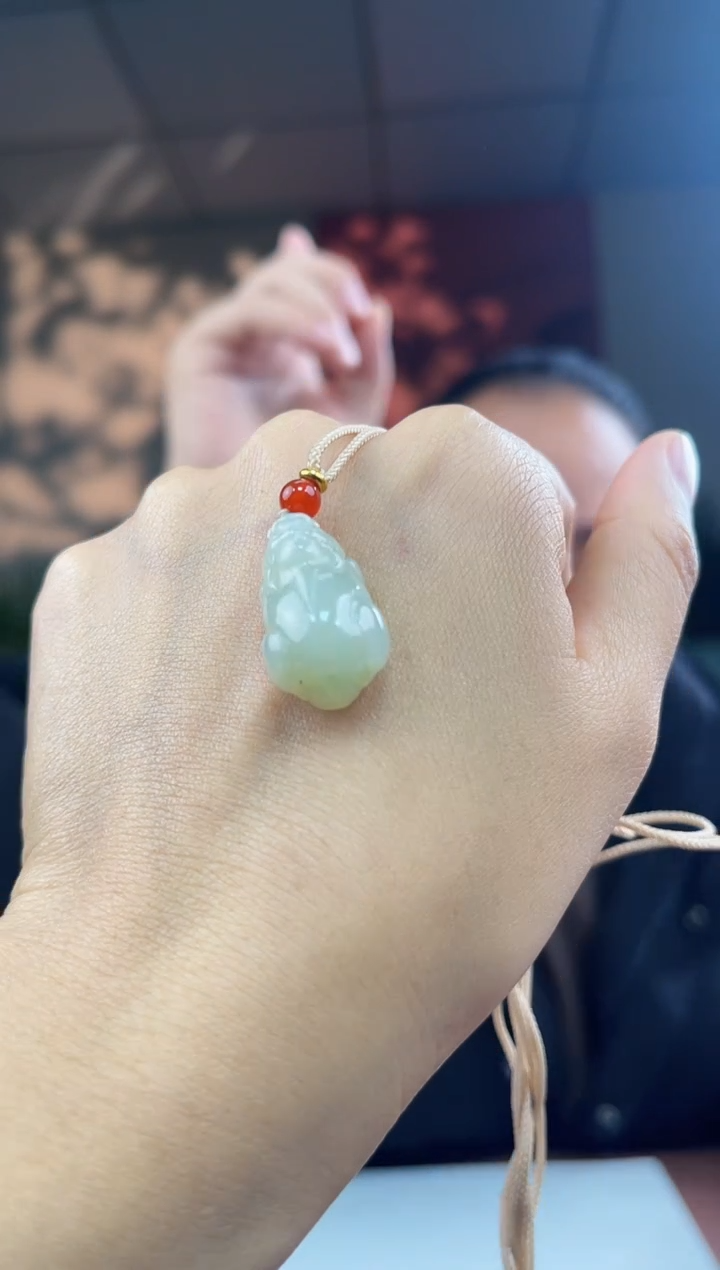 颈饰未镶嵌和田玉a9