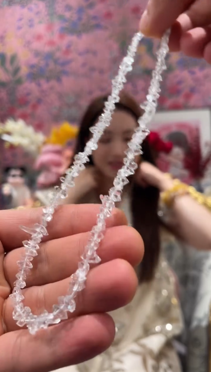 【闪购商品】水晶项链未镶嵌闪灵