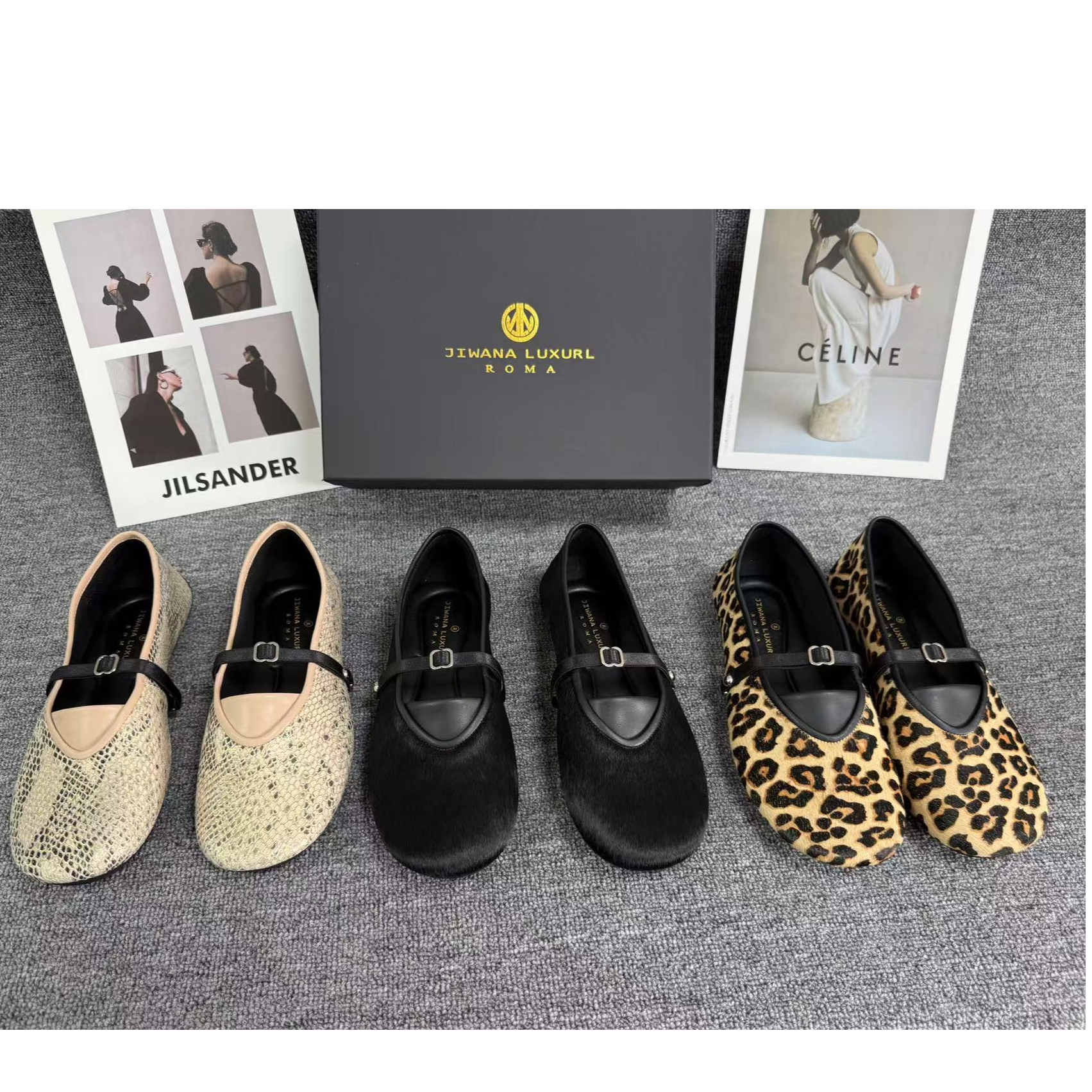 [JL早秋新品]JIWANA LXUXRL 女士平底单鞋休闲鞋6990