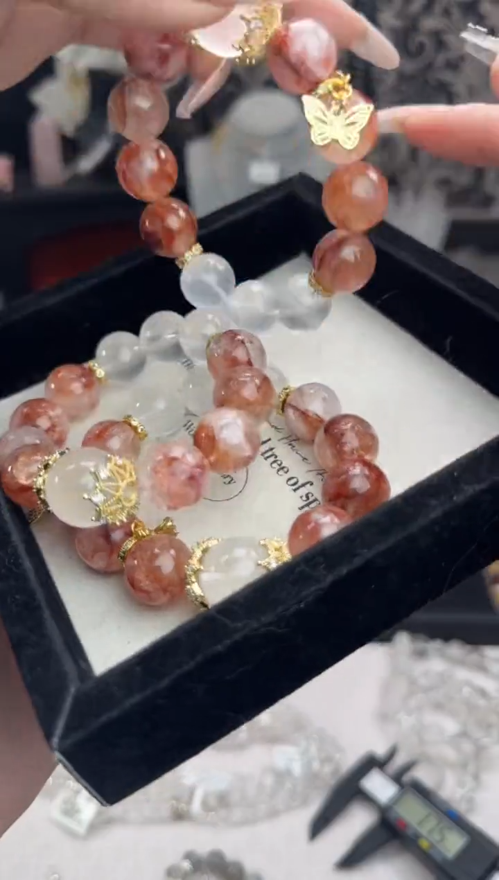 水晶手链未镶嵌天然水晶 多样性发货