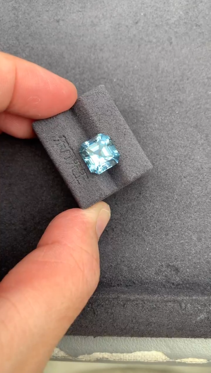 裸石海蓝宝石4.6ct海蓝宝 定制 BF