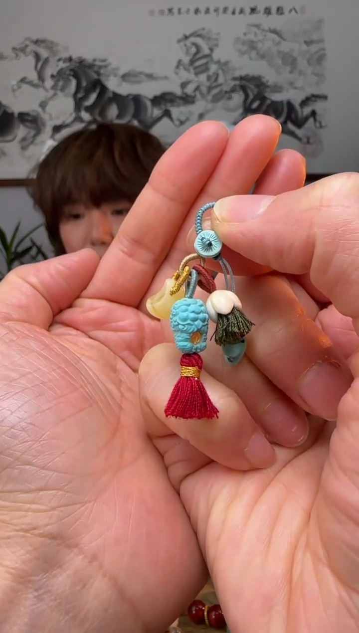 【闪购商品】绿松石提溜未镶嵌时尚百搭A1349