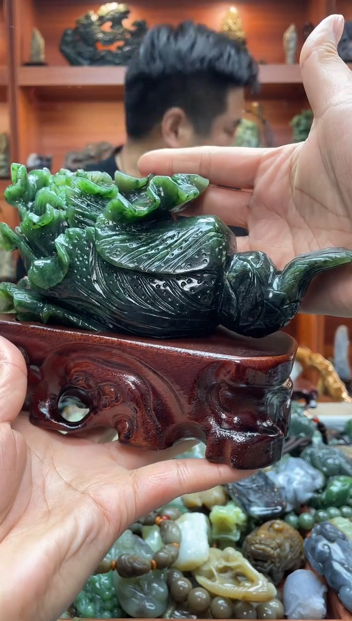 未镶嵌和田玉摆件1460+